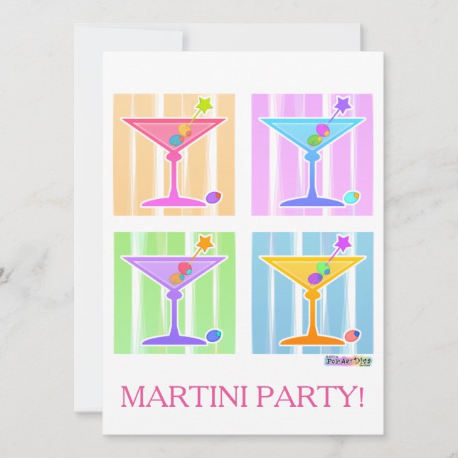 PASTEL POP ART MARTINIS (Frente)