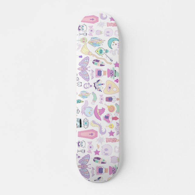 Pastel Purple Witch Designer - Folha de skate (Frente)