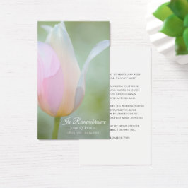 Pastel Tulip Primavera Funeral
