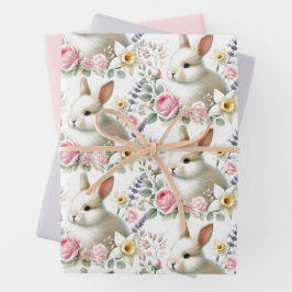 Pastel Watercolor - Papel de Mola de Coelhos de Pá