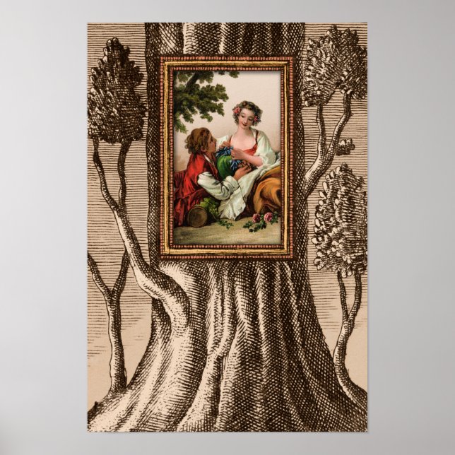 Pastoral Bliss Poster (Frente)