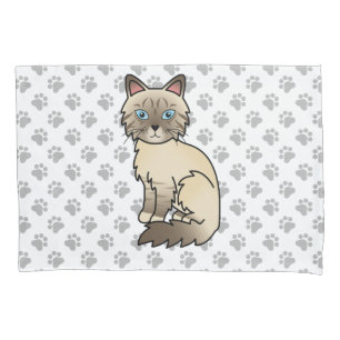 Pata de Chocolate Pia Pássaro/Ragdoll Gato e Pata