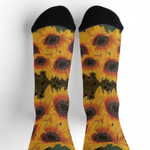 Pata de Tripulação Amarelo Amarelo Monograma