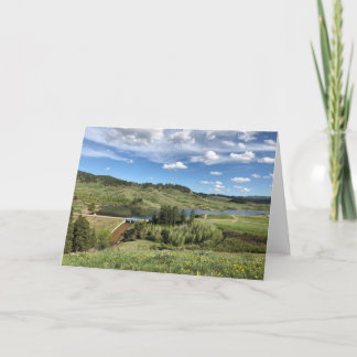 Pata de urso Mtns do cartão