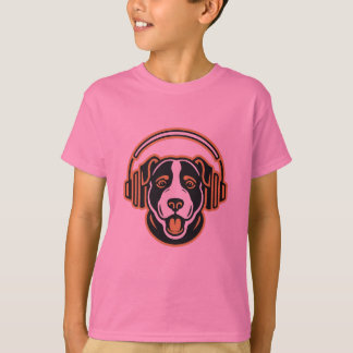 Patas & Batidas: Camiseta Amante de Música para Cã