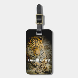Patas da minha bolsa! Rest Etiqueta de Bagagem Leo