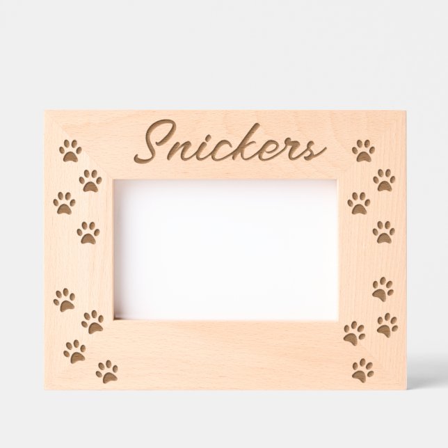 Patas de Gato Cachorro Personalizado Nome (Front)