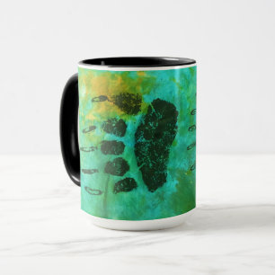 Patas de urso do urso - 15 onças. Caneca combinad