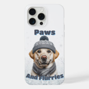 Patas & Flocos - Design de Cachorro de Inverno