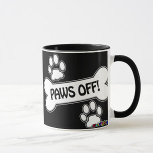 Patas fora! - caneca
