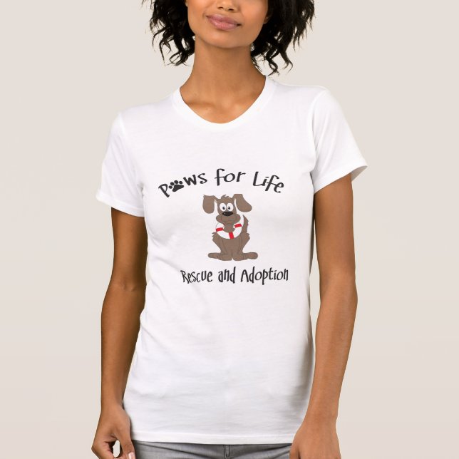 Patas para o t-shirt da vida (Frente)