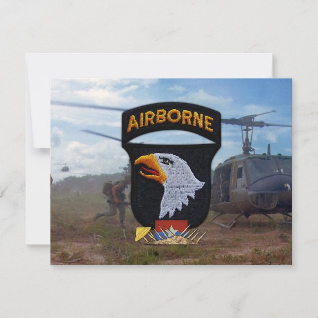 patch do vietnam transmitido pelo ar do exército 1 (Frente)