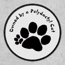 Patch - Impressão de Pata de Polydactyl