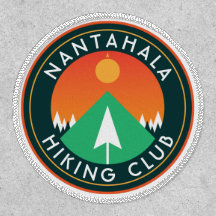 patch personalizável do clube de caminhada