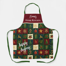 Patches clássicas de Natal com Motifs Festivos