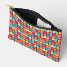 Patchwork colorida em negrito