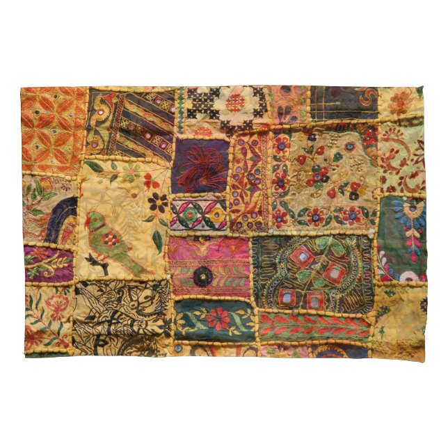 Patchwork da Índia: Hampi Market Cloth. (Frente)