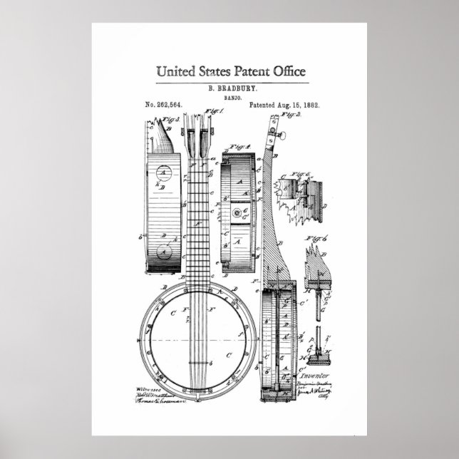 Patente - Banjo - Poster (Frente)