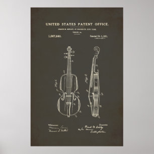 Patente - Violino - Poster