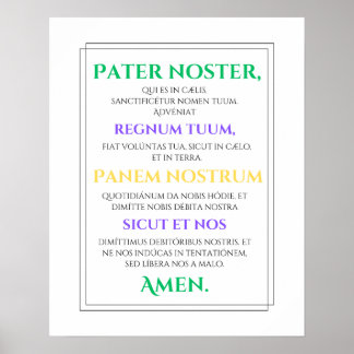 Pater Noster Impressão