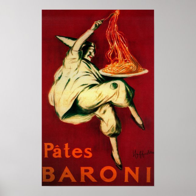 Pates Baroni Vintage Poster Europe (Frente)