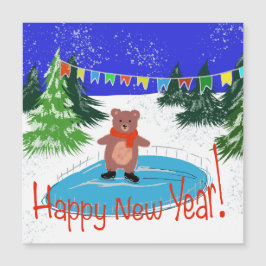 Patinação de ursos engraçada