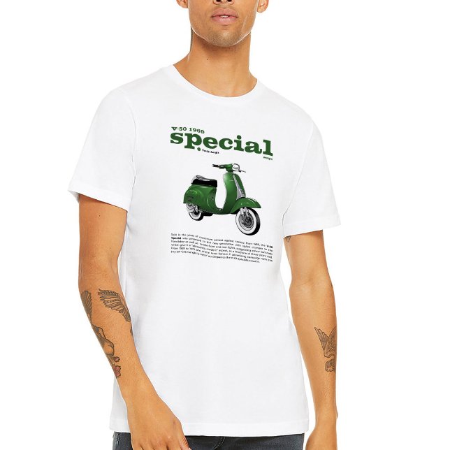 Patinete Clássico T-Shirt V-50 Floresta Especial V (Criador carregado)