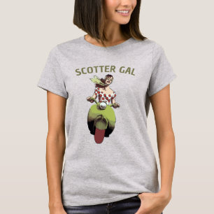 Patinete Gal, adicionar T-Shirt
