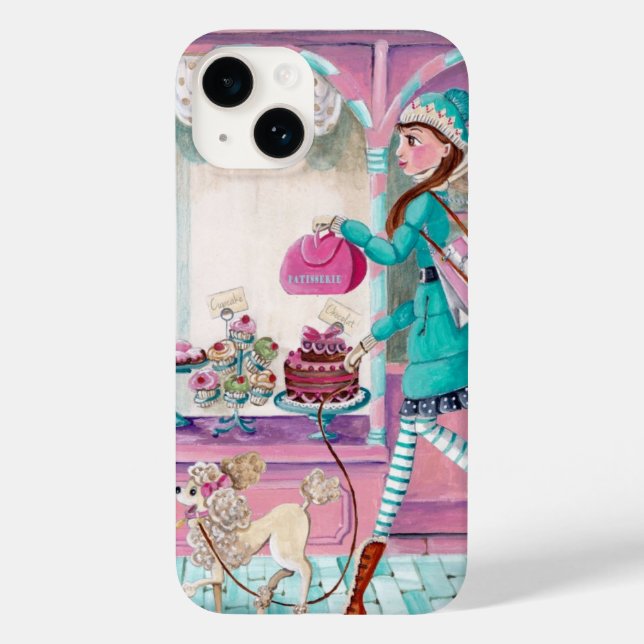 Patisserie Fashion Girl - Iphone 6 plus case (Verso)