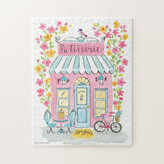 Patisserie Quebra-cabeça por ©Anne Keenan Higgins (Vertical)