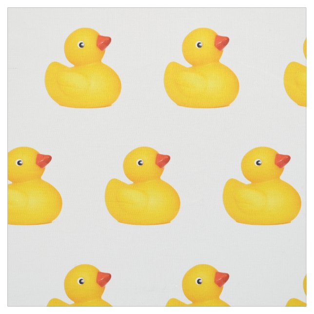 Pato de Borracha Patinhos Tecido Infantil (Modelo)