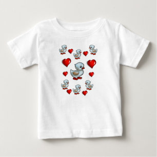Pato de Camiseta de Bebê