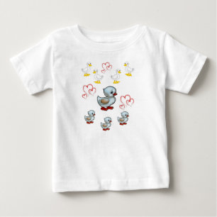 Pato de Camiseta de Bebê