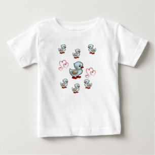 Pato de Camiseta de Bebê