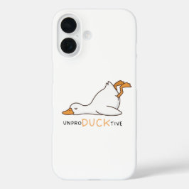 Pato de desenho animado fofo dormindo, engraçado e