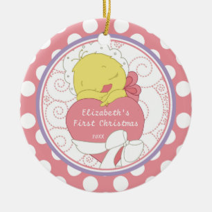 Pato do precioso dos enfeites de natal do bebê