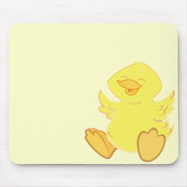 Pato feliz Mousepad (Frente)