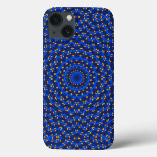 Pato no caleidoscópio azul
