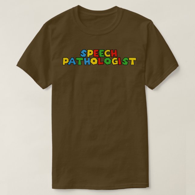 Patologista do Jogo de Vídeo da Camisa de Terapia  (Frente do Design)
