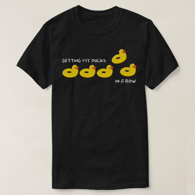 Patos Em Uma Camisa De Suor De Creuta (Frente do Design)