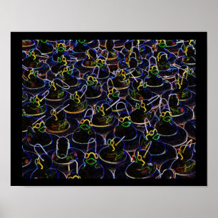 Patos Legal De Borracha Luminosos Com Impressão d