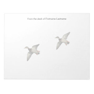 Patos no Bloco de Notas de Voo