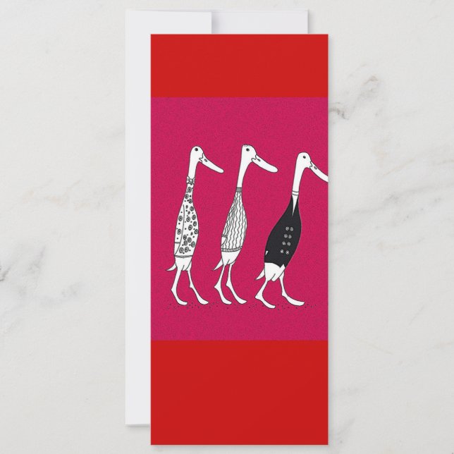 Patos vestidos (Frente)