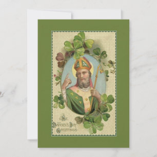 Patrick Bishop Shamrocks Irish Prayer