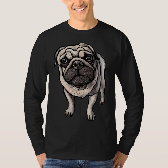 Patrick the Pug Classic T-Shirt 95 (Frente)