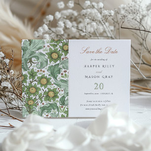 Patrimônio Botânico Salve a Data Convite Morris