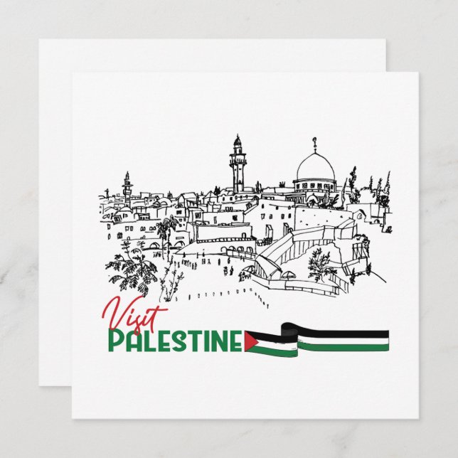 Patrimônio e Esperança Palestinianos (Frente/Verso)