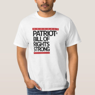 Patriot Bill of Rights Strong T-Shirt - Americano