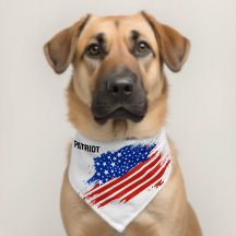 Patriot Pets Grunge Bandeira Americana