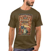 Patriotic American (4) T-Shirt